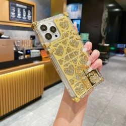 Iphone 15 Gold Bling Case Gold