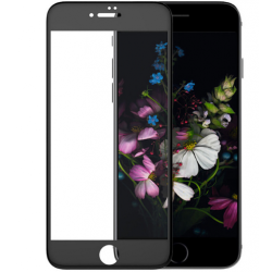 Premium 5D Glass Protector Full Cover / Full Glue Iphone 7+ / 8+ Black