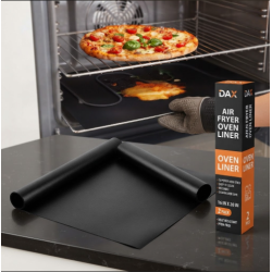 BBQ BBA Free Non Stick Reusable Grill Mat 33x40cm 2pcs into Paper Box