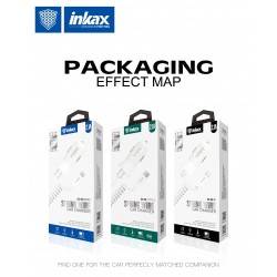 Inkax Car Charger integrated with Iphone CD-33