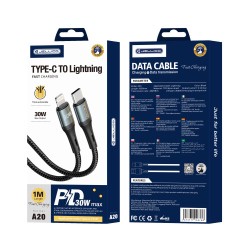 JELLICO PD Charging Cable 30W 1Meter Type C to Lightning