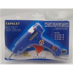 XUNLEI Hot Melt Glue Gun 20Watt Glue Stick Diameter 7mm XLE20 - No DC