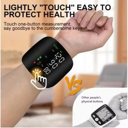Rechargeable Wrist Blood Pressure Monitor Device