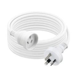Power Extension Cord 10 Meter (10Amp / 240V) - NO DC