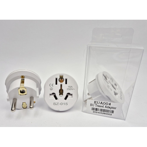 Premium International Travel Adaptor to EU Premium International Travel Adaptor to EU