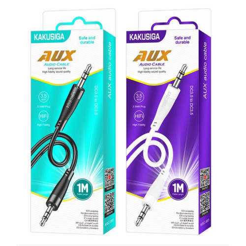 Kakusiga AUX 3.5mm Cable 1 Meter Kakusiga AUX 3.5mm Cable 1 Meter