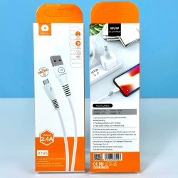 WUW USB Charging Cable 2.4A 1 Meter Micro