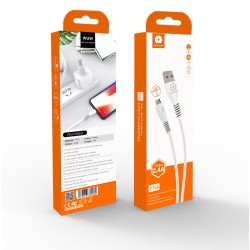 WUW USB Charging Cable 2.4A 1 Meter Lightning