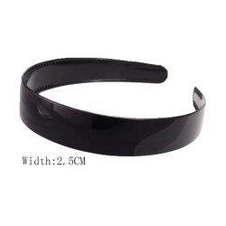 Plastic Resin Hoop Headband (12card/Pack)
