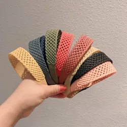Plastic Resin Headband 4 mixed color (12card/Pack)