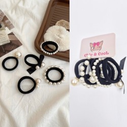High Elastic Seamless Fabric Hair Band 5pcs/card (12card/Pack)