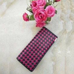 Temali Genuine Leather Color-Patched Long Walllet Temali Genuine Leather Color-Patched Long Walllet
