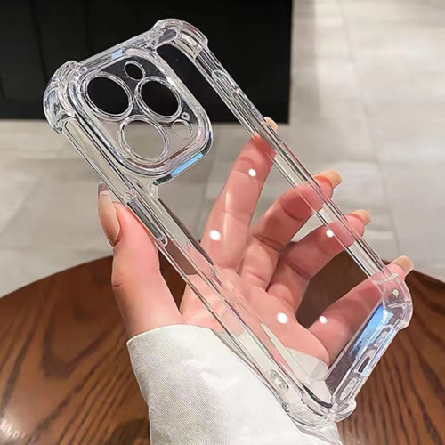 Transparent Double Shock Proof Hard Case with Camera Protection Iphone 16